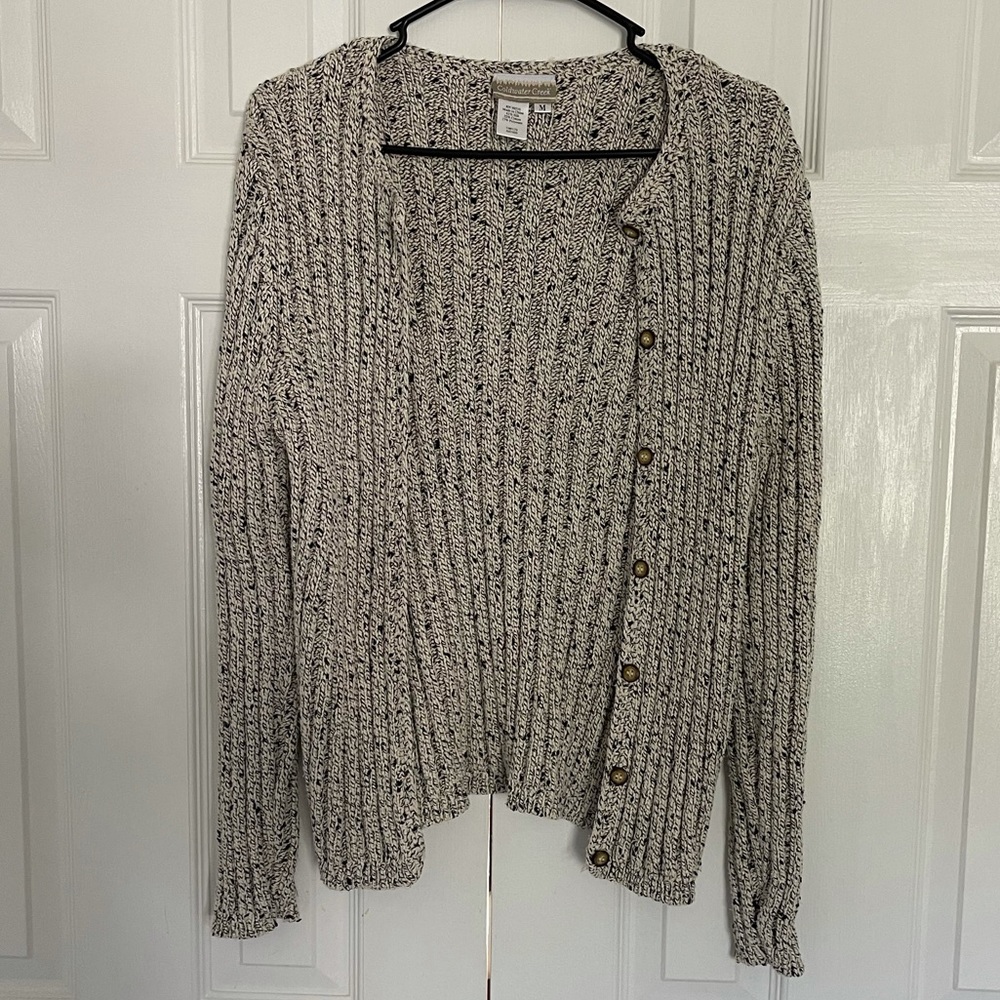 Coldwater creek cardigan women’s sweater size medium warm for winter